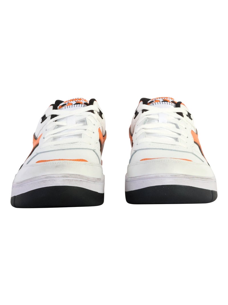 Basket Cuir Diadora Blanc - Kiabi