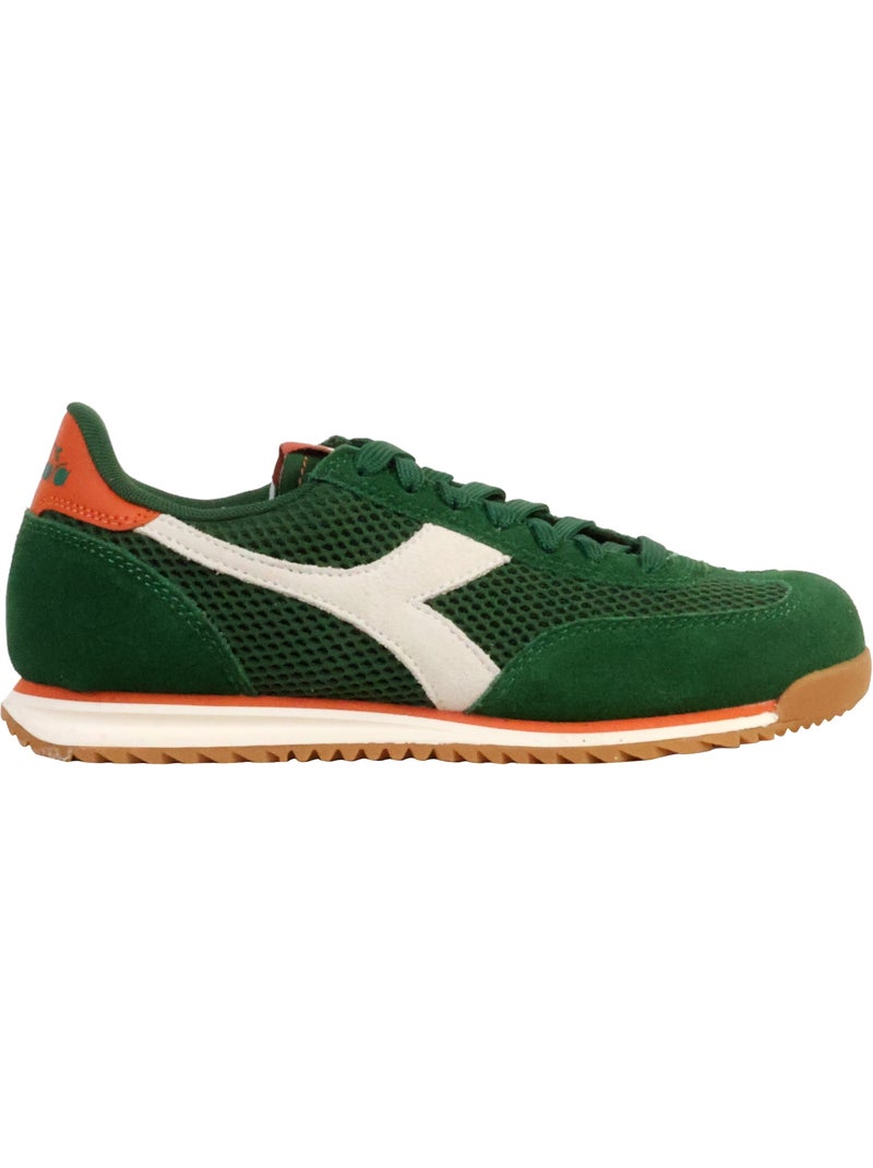 Basket Cuir Diadora Cross Mesh Vert - Kiabi