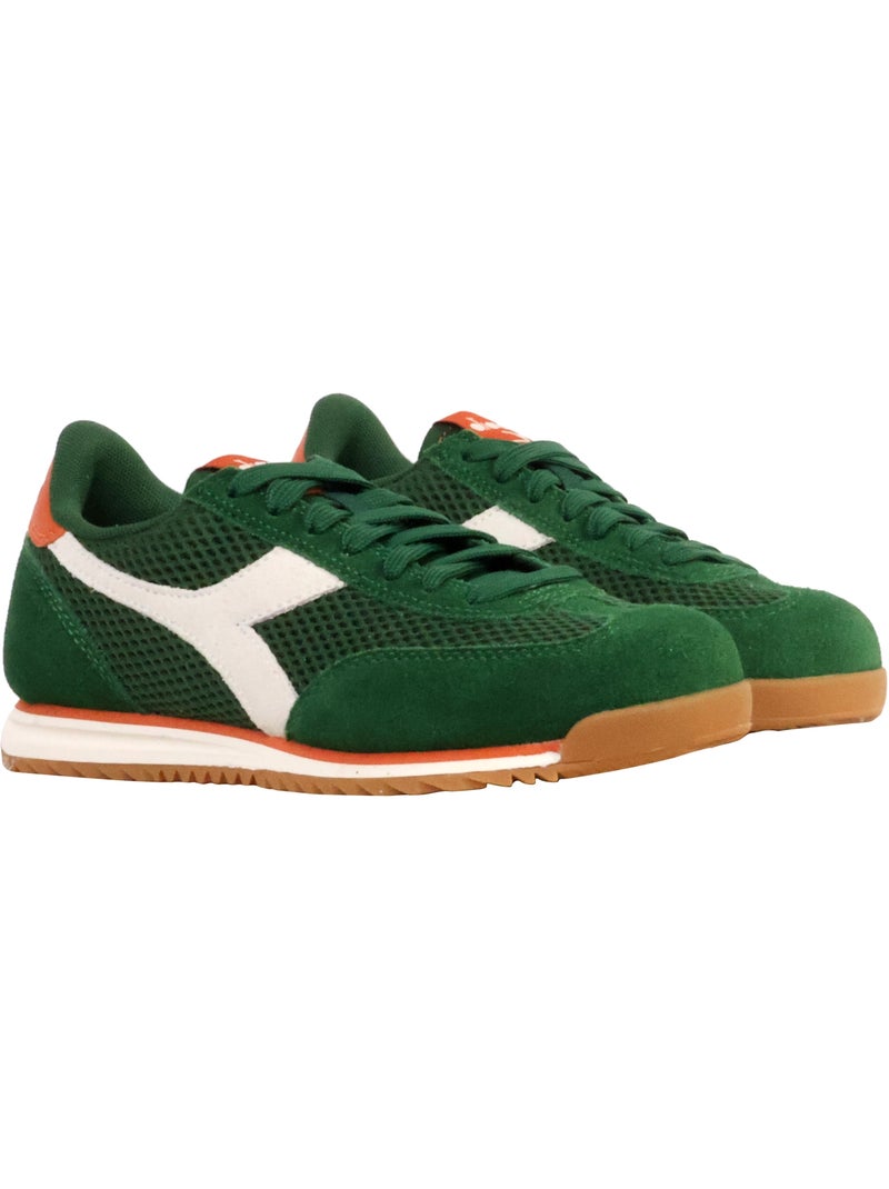 Basket Cuir Diadora Cross Mesh Vert - Kiabi
