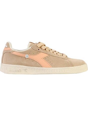 Basket Cuir Diadora Game L Low Suede Waxed
