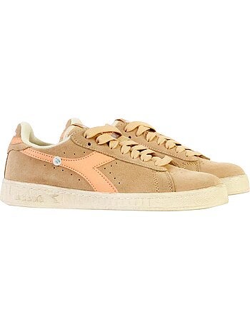 Basket Cuir Diadora Game L Low Suede Waxed