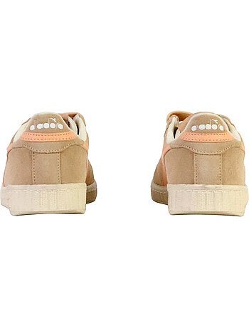 Basket Cuir Diadora Game L Low Suede Waxed