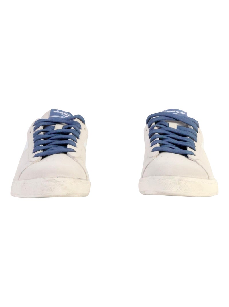 Basket Cuir Diadora Game L Low Suede Waxed Blanc - Kiabi