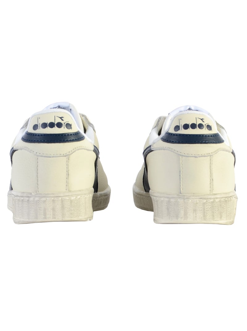 Basket Cuir Diadora Game L Low Waxed Blanc - Kiabi