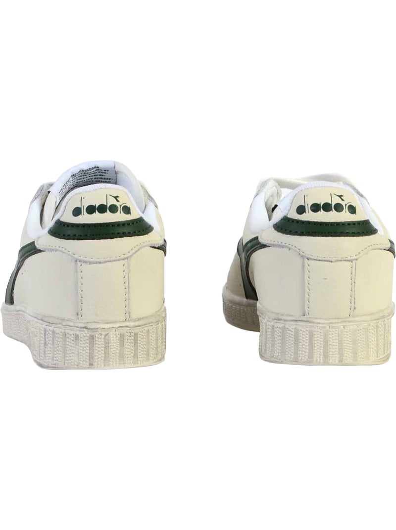 Basket Cuir Diadora Game L Low Waxed Unisex Blanc - Kiabi