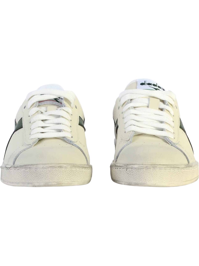 Basket Cuir Diadora Game L Low Waxed Unisex Blanc - Kiabi
