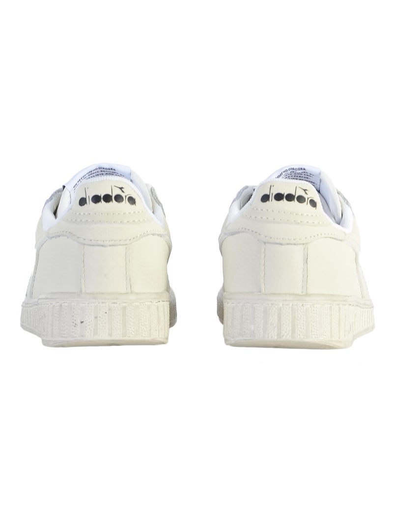 Basket Cuir Diadora Game Low Waxed Blanc - Kiabi