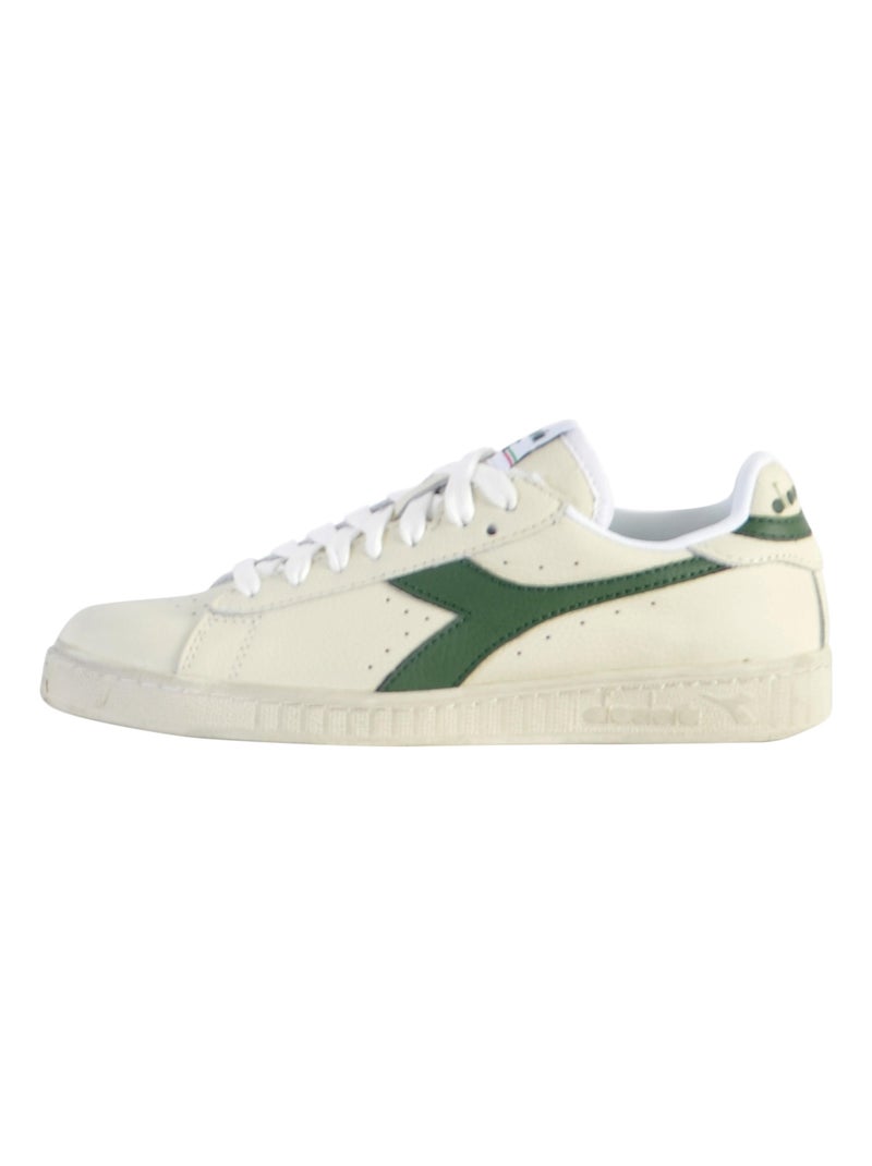 Basket Cuir Diadora Game Low Waxed Blanc - Kiabi