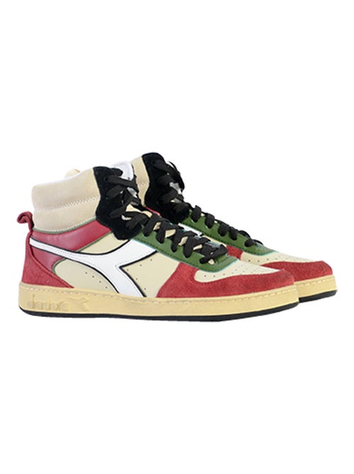 Basket Cuir Diadora Magic Basket Mid Legacy - Kiabi Basket Cuir Diadora Magic Basket Mid Legacy - Kiabi