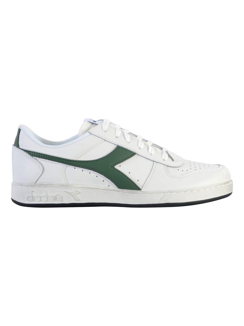 Basket Cuir Diadora Magic Low Icona Blanc - Kiabi