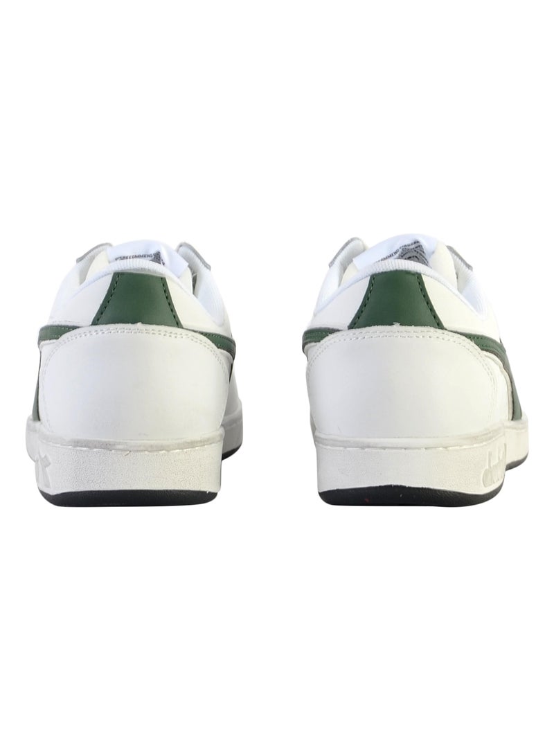 Basket Cuir Diadora Magic Low Icona Blanc - Kiabi