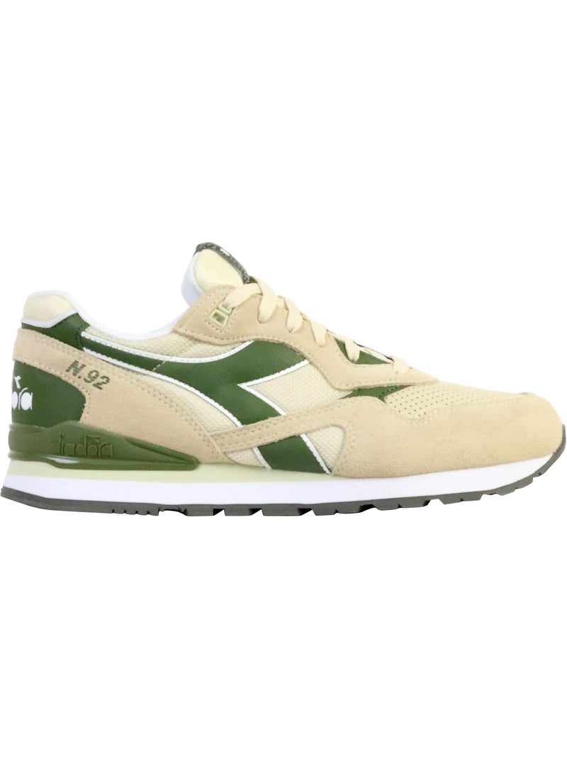 Basket Cuir Diadora N.92 Advance Beige - Kiabi