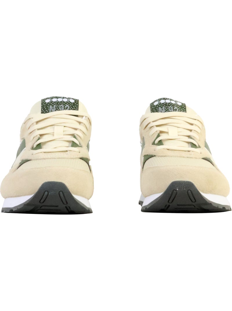 Basket Cuir Diadora N.92 Advance Beige - Kiabi