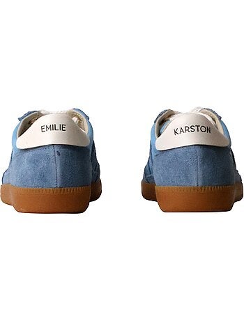 Basket cuir emilie karston cherry