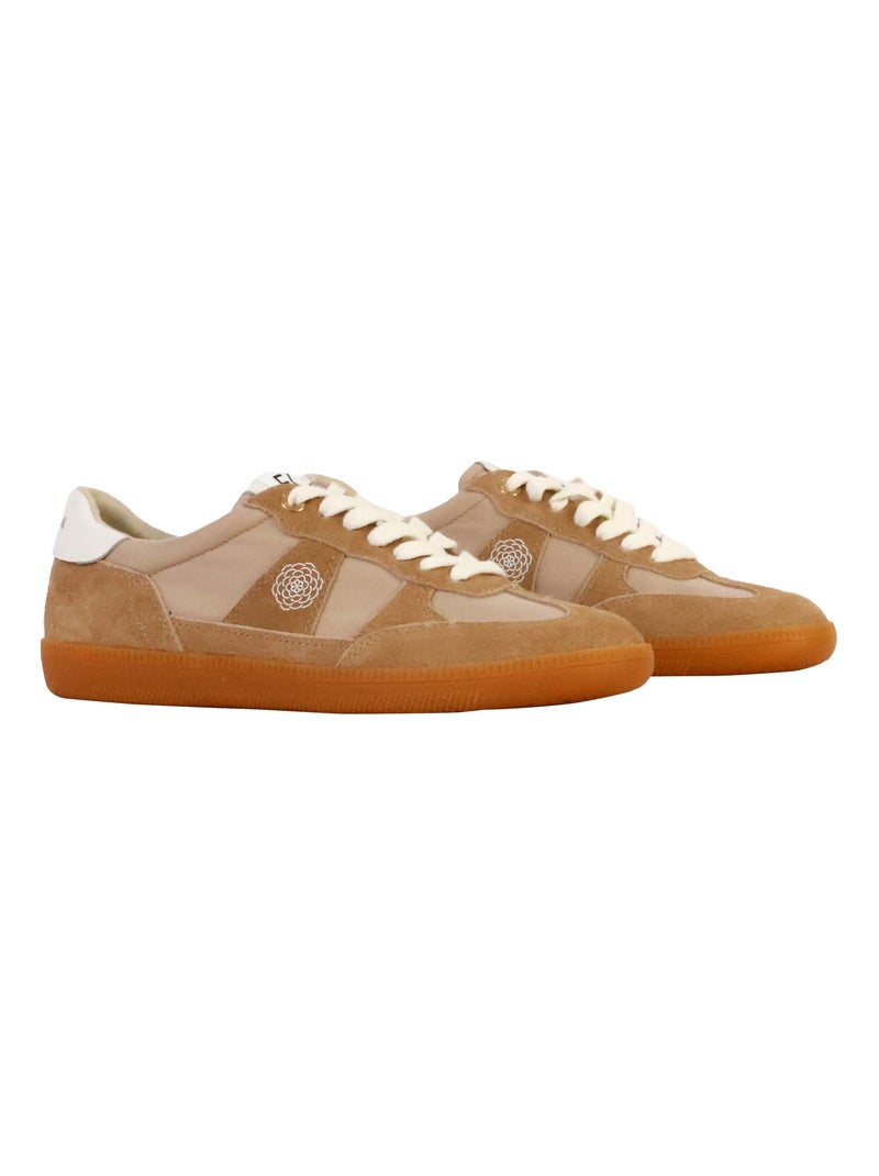 Basket Cuir Emilie Karston Cherry Marron - Kiabi