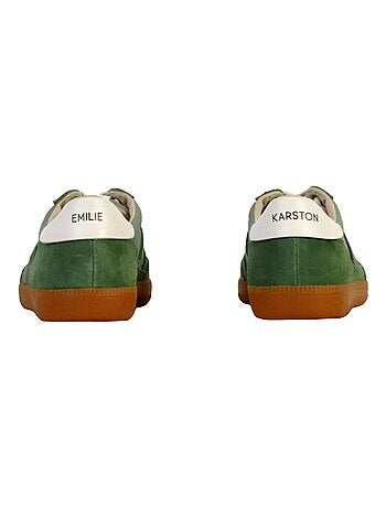 Basket Cuir Emilie Karston Cherry