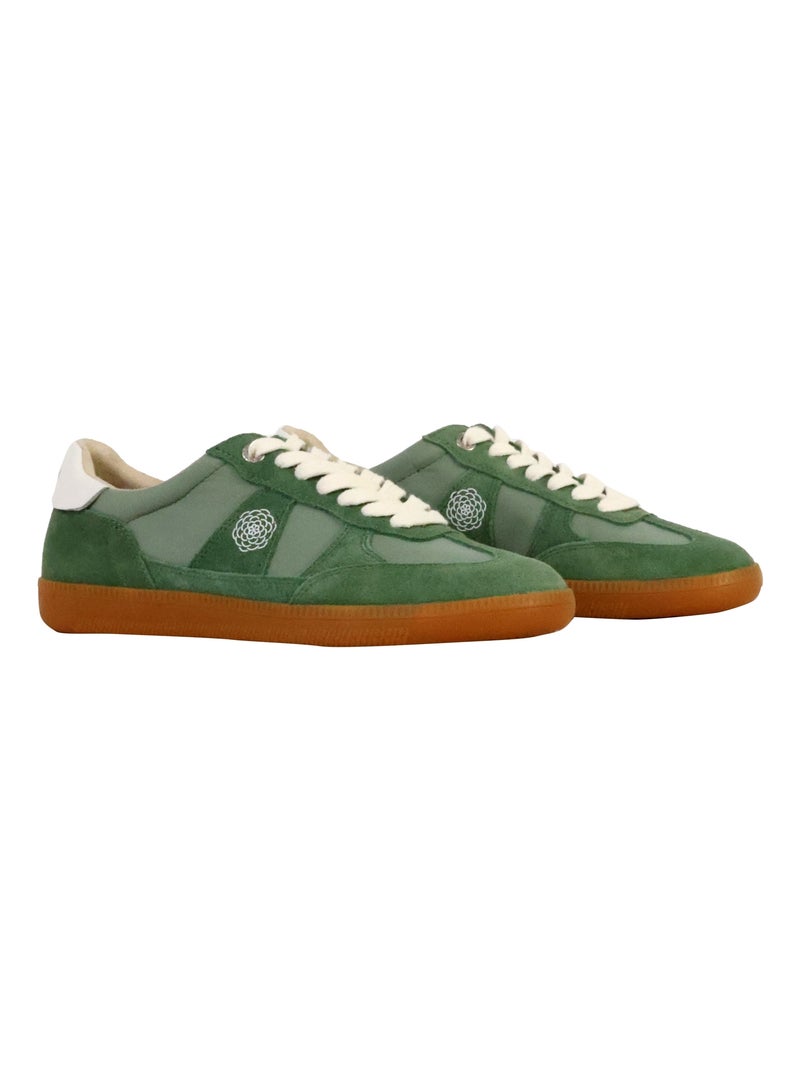 Basket Cuir Emilie Karston Cherry Vert - Kiabi