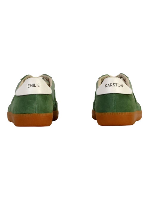 Basket Cuir Emilie Karston Cherry - Kiabi