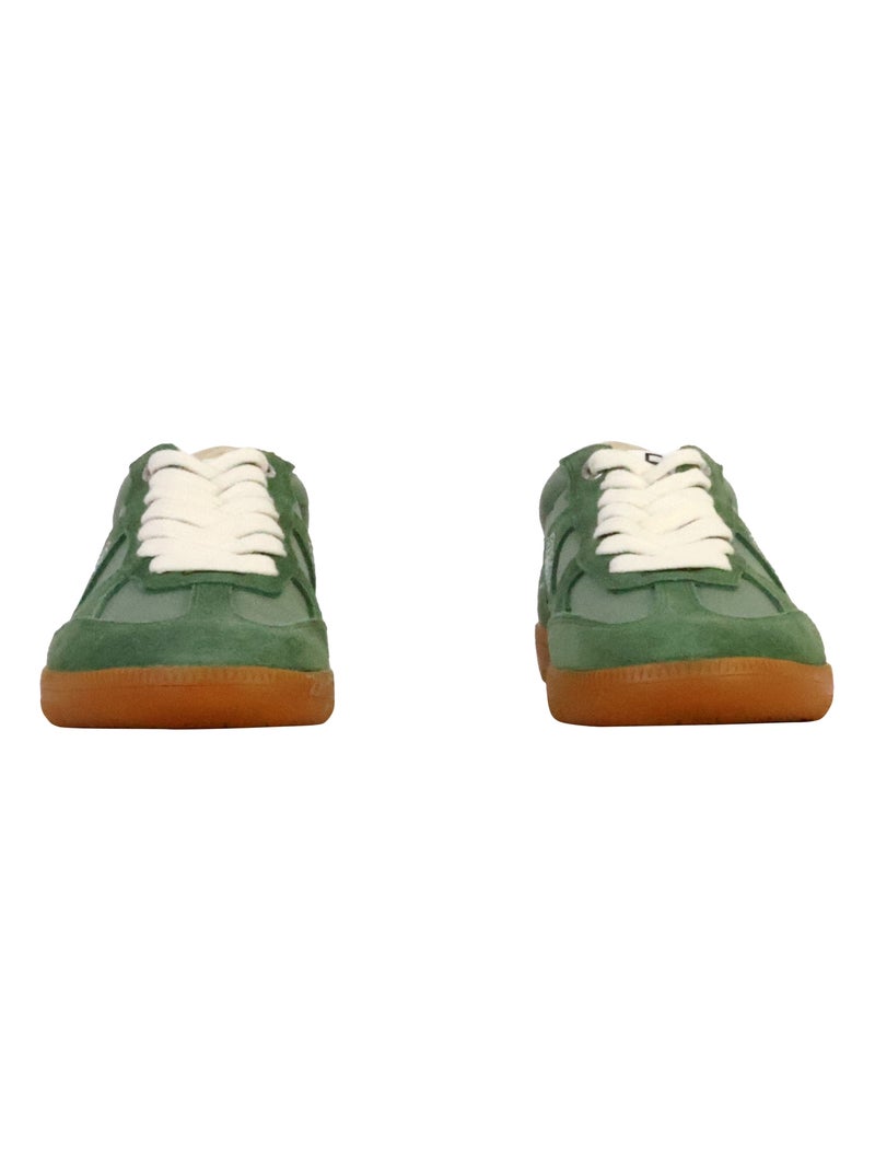Basket Cuir Emilie Karston Cherry Vert - Kiabi