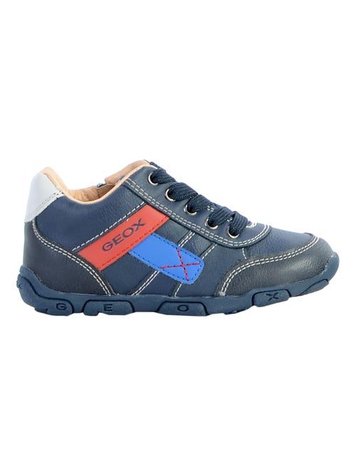 Basket Cuir Enfant Garçons Geox Balu - Kiabi Basket Cuir Enfant Garçons Geox Balu - Kiabi