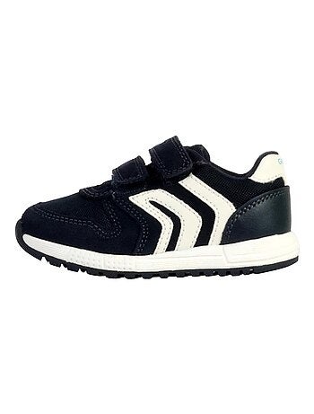 Basket Cuir Enfant Geox Alben
