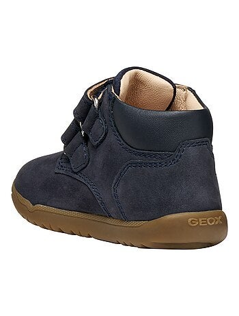 Basket Cuir Enfant Geox Macchia