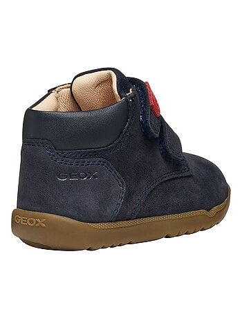 Basket Cuir Enfant Geox Macchia