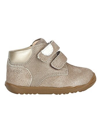 Basket Cuir Enfant Geox Macchia