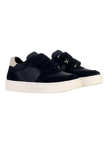 Basket Cuir Enfant Geox Nashik