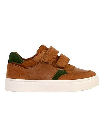 Basket Cuir Enfant Geox Nashik