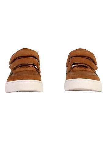 Basket Cuir Enfant Geox Nashik
