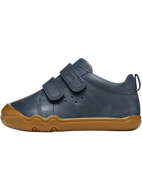 Basket cuir enfant geox steppieup - Kiabi