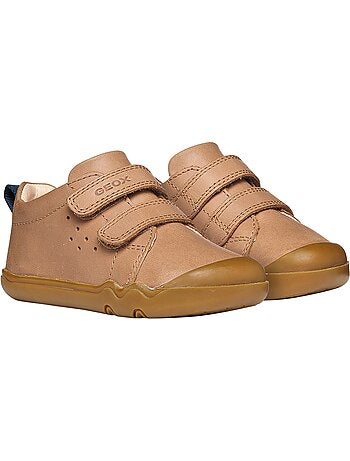 Basket cuir enfant geox steppieup