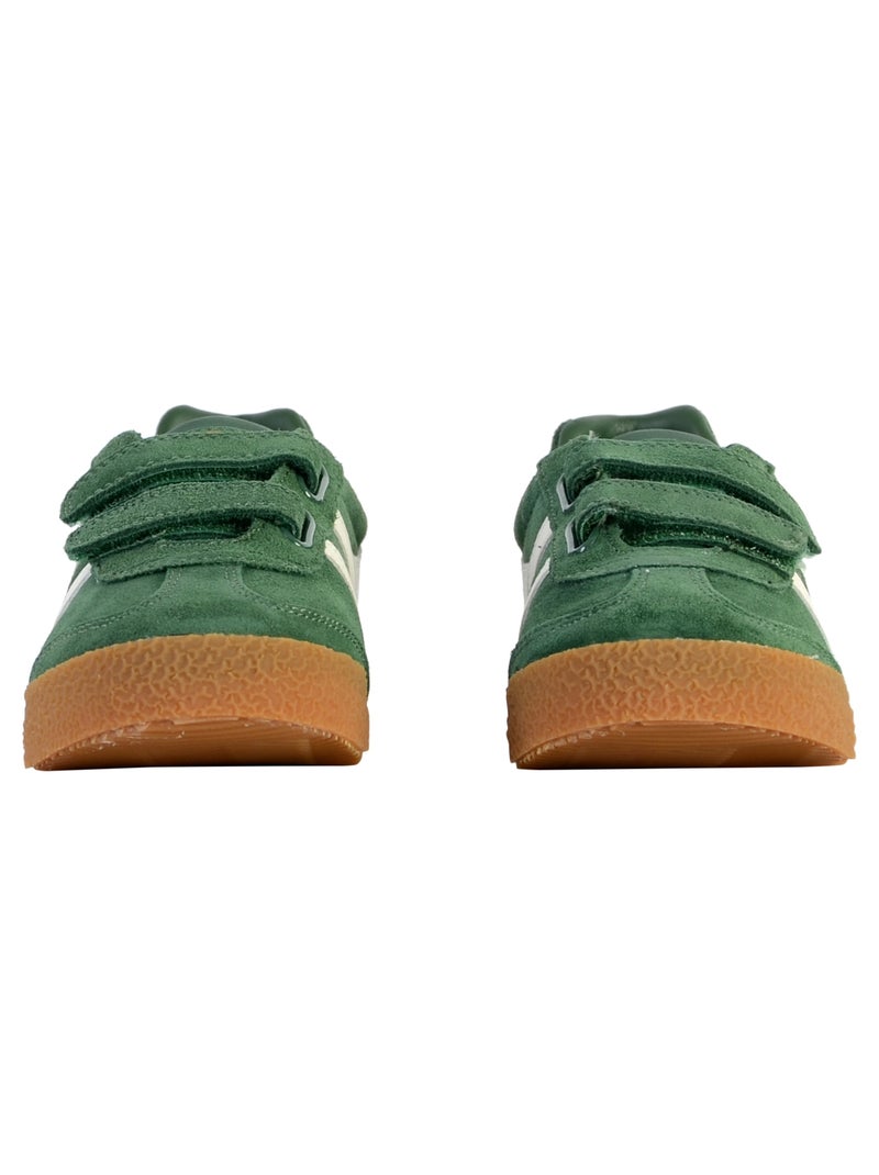 Basket Cuir Enfant Gola Barrier Strap Vert - Kiabi