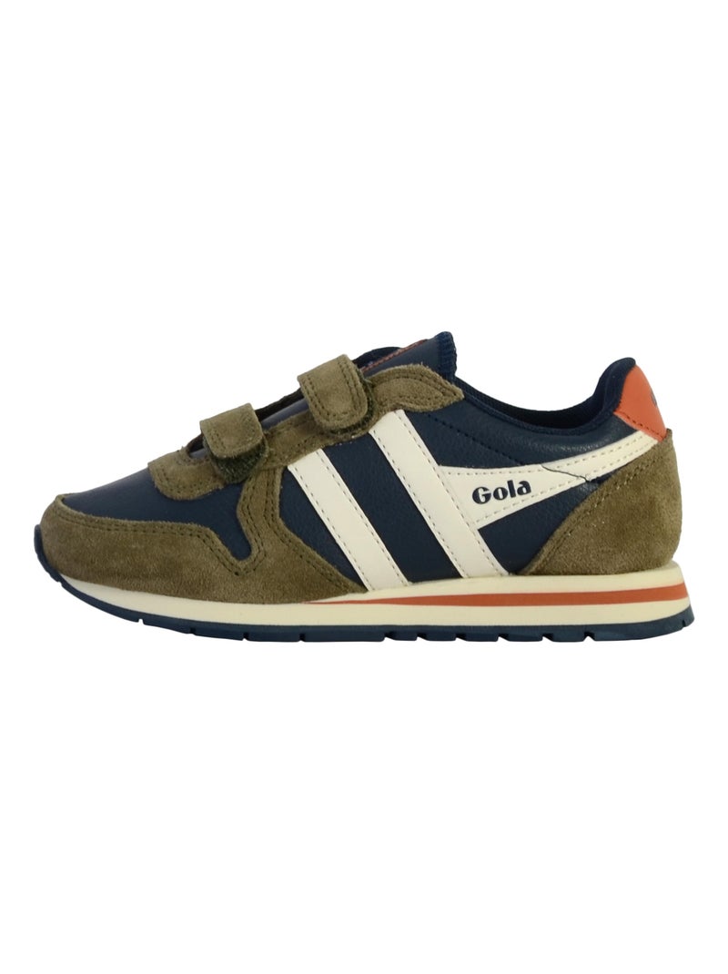 Basket Cuir Enfant Gola Daytona Pure Strap Bleu - Kiabi