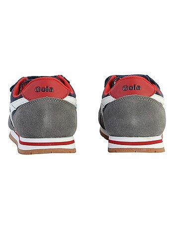Basket Cuir Enfant Gola Daytona Quad Strap