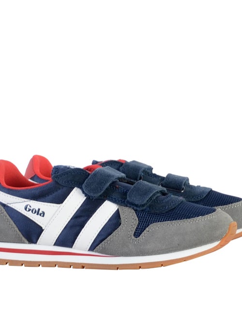 Basket Cuir Enfant Gola Daytona Quad Strap - Kiabi