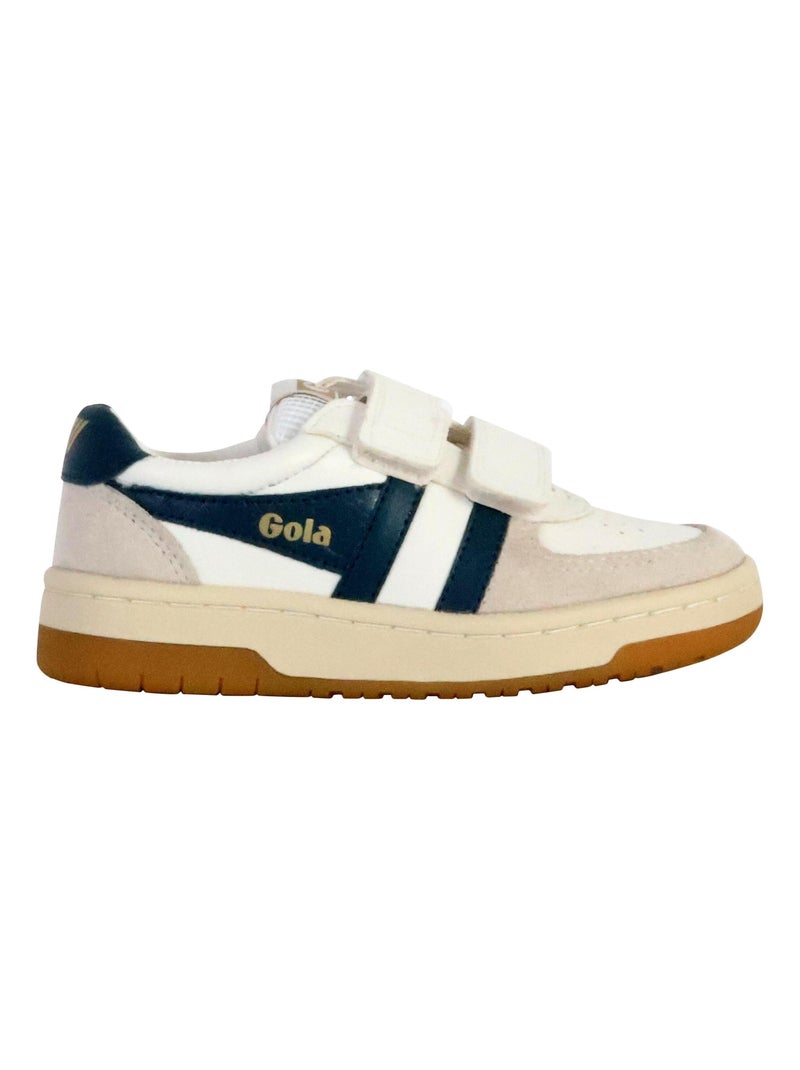 Basket Cuir Enfant Gola Hawk Strap Blanc - Kiabi