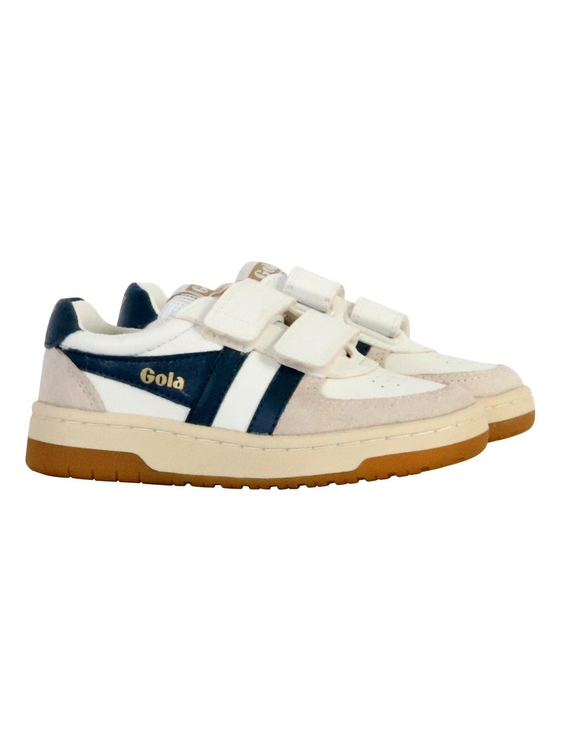Basket Cuir Enfant Gola Hawk Strap Blanc - Kiabi