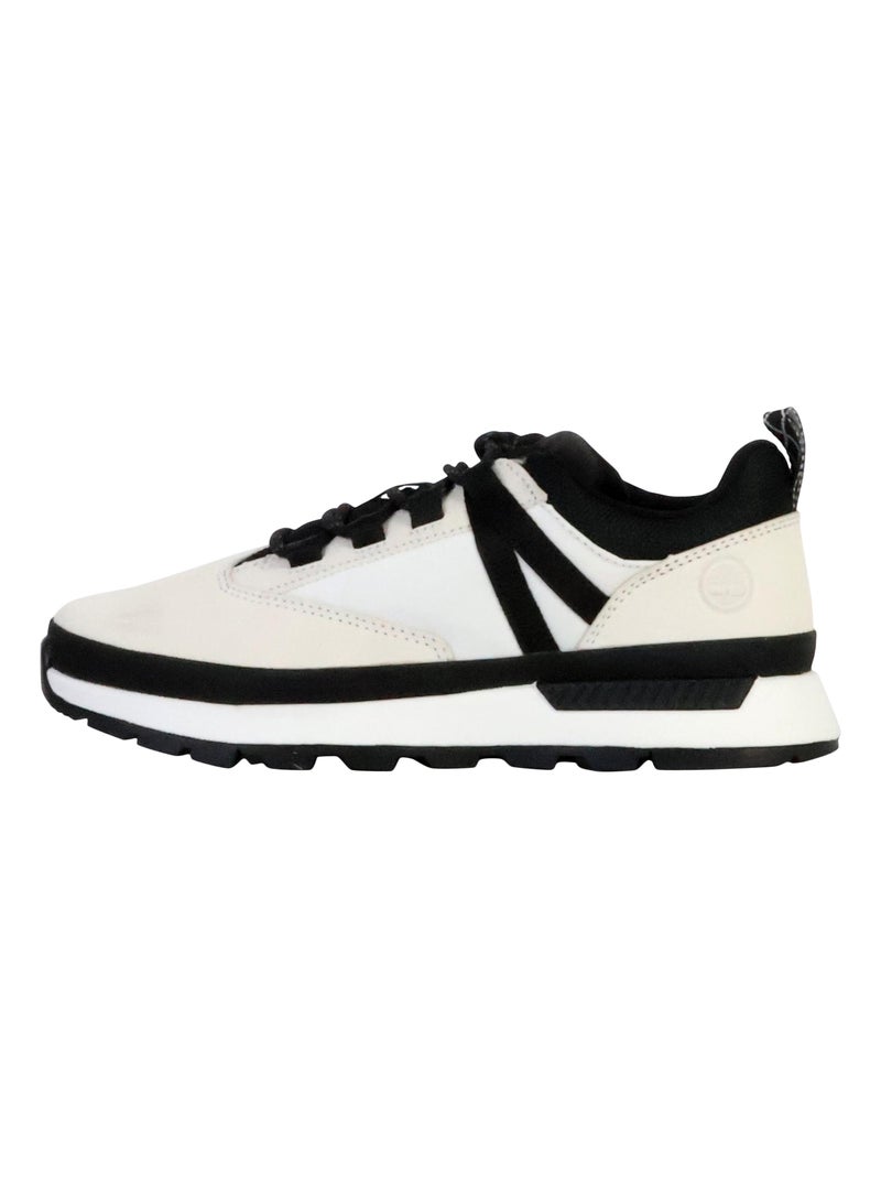 Basket Cuir Enfant Junior Timberland Euro Trekker stock Blanc - Kiabi