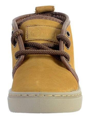 Basket Cuir Enfant Natural World Safari On Nappa