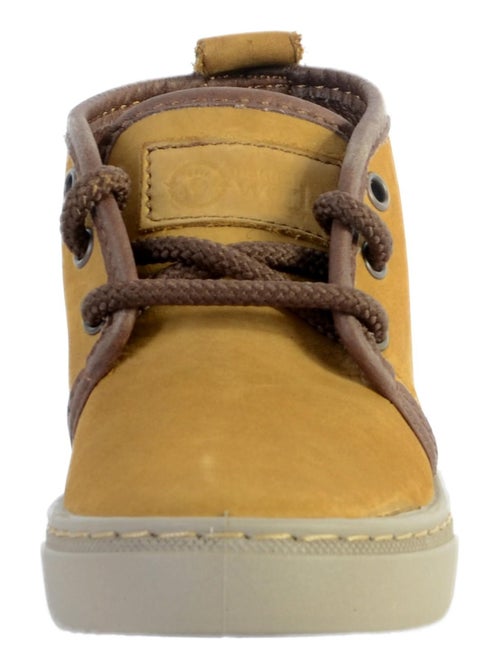 Basket Cuir Enfant Natural World Safari On Nappa - Kiabi