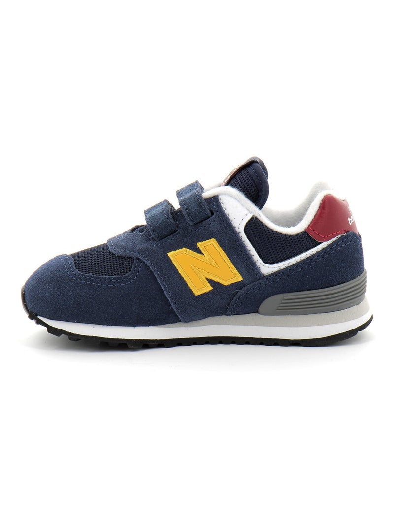 Basket Cuir Enfant New Balance 574 21à27,5 Bleu - Kiabi