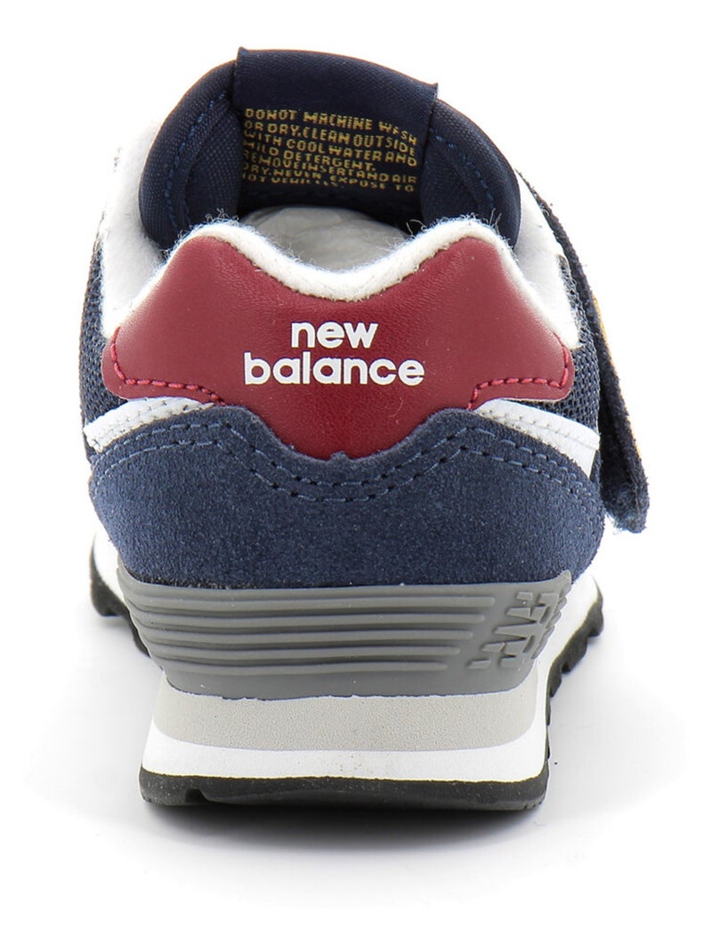 Basket Cuir Enfant New Balance 574 21à27,5 Bleu - Kiabi