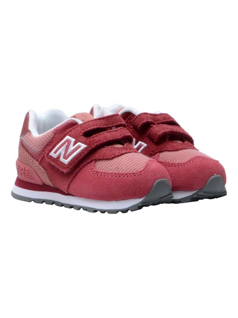 Basket Cuir Enfant New Balance 574 21à27,5 Rouge - Kiabi