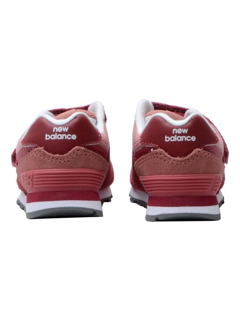 Basket Cuir Enfant New Balance 574 21à27,5 Rouge - Kiabi