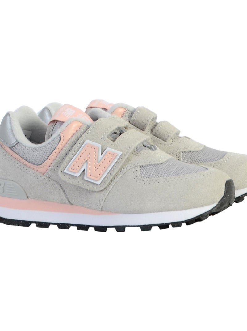 Basket Cuir Enfant New Balance 574 28à35 Pv574 Gris - Kiabi