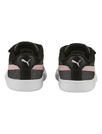 Basket Cuir Enfant Puma Smash V2 Glitz