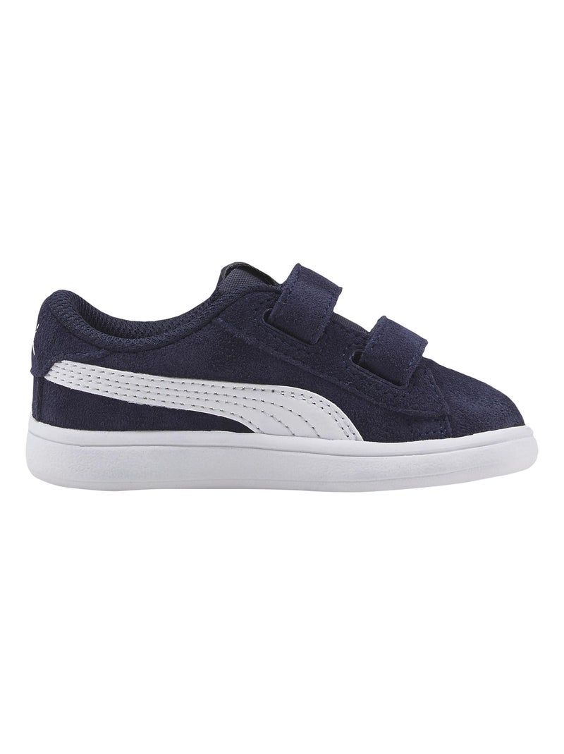 Basket Cuir Enfant Puma Smash V2 SD Bleu - Kiabi