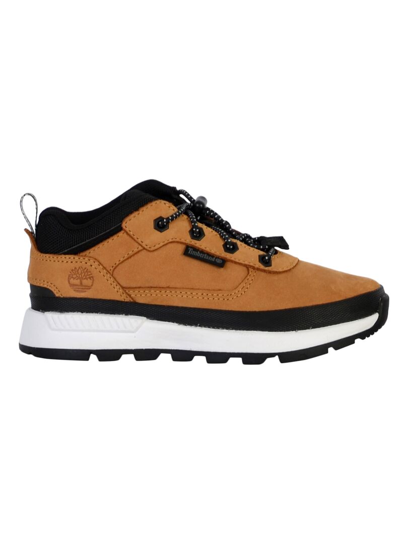 Basket Cuir Enfant Timberland Field Trekker Beige - Kiabi
